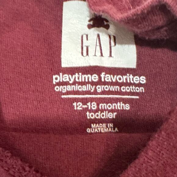 Baby Gap Girl Outfit sz 12-18 m Outfit Matching Set Two Piece Outfit organic - Picture 7 of 7